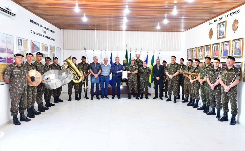 Transmissão do Cargo de Comandante do 1º B Com - Comando da 3ª