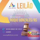 Roque Gonzales realiza Leilão Online em junho