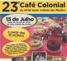 Associação de Pais e Amigos dos Excepcionais (Apae) de Santo Antônio das Missões promove a 23ª edição do Café Colonial