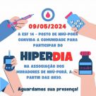 ESF 14 promove HiperDia na próxima quinta-feira em São Borja
