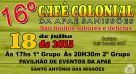 Café Colonial da APAE de Santo Antônio das Missões é tradicional na região.