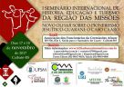 Caibaté Vai Sediar O 1º Seminário Internacional De História, Educação E Turismo Da Região Das Missões