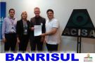 ACISA firma parceria com o Banrisul para Emissão de Boletos