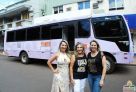 Ônibus Lilás presta atendimento no Brique da Praça