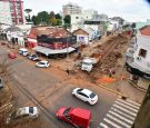 Santo Ângelo: Obras do calçadão provocarão alteração no trânsito do centro da cidade