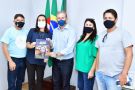 Prefeito Jacques recebe a visita da deputada estadual Juliana Brizola