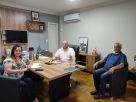 São Boja: Secretárias de Cultura e Desenvolvimento Social discutem demandas em reunião com Prefeito 
