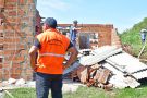 Desenvolvimento Social e Defesa Civil auxiliam atingidos pelo temporal em Santo Ângelo 