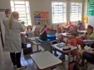 Porto Xavier: Programa Saúde Na Escola abordou Higienização Bucal