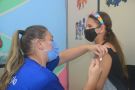 Saúde agenda vacinação Covid-19 no Centro de Cultura em Santo Ângelo