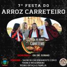 São Luiz Gonzaga - Confira a programação da 7ª Festa do Arroz Carreteiro 