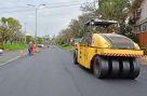 Avança a reconstrução do asfalto na Avenida Sagrada Família em Santo Ângelo