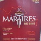 Trilha dos Santos Mártires de Bike será em outubro