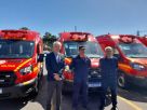 Corpo de Bombeiros de São Borja recebe nova ambulância