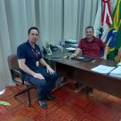 Representante da RGE visita prefeito de Roque Gonzales