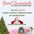 Cândido Godói inicia preparação do Natal Encantado na Terra dos Gêmeos 