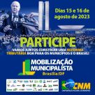 Mobilização Municipalista: mais de 1,5 mil gestores estarão em Brasília nos dias 15 e 16 de agosto