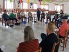 Idosos participam de ações de práticas complementares de saúde em Porto Mauá