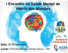Vitória das Missões promove Encontro da Saúde Mental