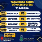 Taça Edgar Agnes de Vôlei e Futsal de Campina das Missões tem rodada dia 14