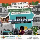 São Borja promove Conferência Municipal de Cultura em 28 de outubro