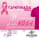 Caminhada celebra o Outubro Rosa em São Borja
