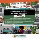 Conferência Municipal de Cultura acontece nesta quarta-feira em São Borja