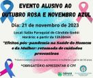 Outubro Rosa e Novembro Azul é tema de evento hoje em Cândido Godói