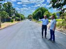 Obra de asfalto da Rua Joaquim Rodrigues em Santa Rosa está em fase de conclusão