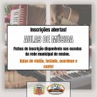 São Paulo das Missões abre inscrições para aulas de música