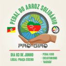 Pedal será mais um atrativo do Arroz Solidário em São Luiz Gonzaga