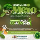 Secretaria do Meio Ambiente promove a partir desta quarta-feira a Semana do Meio Ambiente em São Borja
