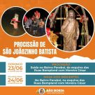 Procissão de São Joãozinho Batista acontece no próximo dia 23 de junho em São Borja