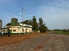 Prefeitura do Rolador faz obra de calçamento em frente a Unidade da Coopatrigo