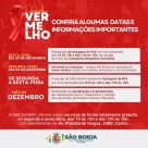 SAE promove campanha alusiva ao Dezembro Vermelho em São Borja