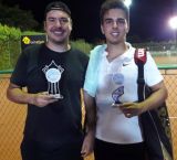 Vice Campeão Iniciantes- Rodrigo Newinski. Campeão Iniciantes - Lucas Cavalheiro.
